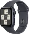 Apple Watch SE (2024) GPS 40mm Aluminiumgehäuse Sport Band Mitternacht S/M