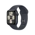 Apple Watch SE (GPS) 40mm Aluminiumgehäuse mitternacht, Sportarmband mitternacht (S/M)