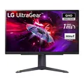 LG Electronics 27GS75QX-B.AEU Ultragear™ QHD Gaming IPS-Monitor 27" (68,4 cm), 2560 x 1440, 16:9, 1ms GtG, 180 Hz, HDR10, 300 cd/m² Helligkeit (typ.), NVIDIA G-Sync Compatible, AMD FreeSync - Schwarz