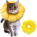 Halskrause Katze, Einstellbares Sonnenblume Halsband für Katzen