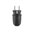 ABL GmbH - Schutzkontaktstecker Original Winkelstecker 1508 1508 SK+F/B Gummi sw
