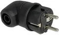 Schutzleiterstecker Gummi abgewinkelt abl - 6141230