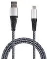Hückmann Datenkabel Nylon USB USB Datenkabel Typ-C Batterie/Akku/Ladegeräte