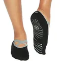 Gaiam Grippy Barre Yoga Sock Damen Herren Socken Yogasocken Pilates Tanz Schwarz