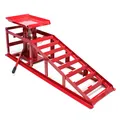 Auffahrrampe hydraulischer Wagenheber 2000kg höhenverstellbar Reifenbreite 225mm