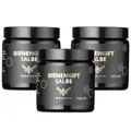 maorika Bienengiftsalbe mit Manukaöl (Kühlend & beruhigend) - Bienengiftcreme hochdosiert mit u.a. Shea Butter, Eukalyptus, Aloe Vera, Rosmarin & Zitronenschalenöl (3x 100ml Sparpaket)
