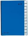 Pagna© Pultordner Color-Einband - Tabe A - Z, 24 F„cher, Farbe rot