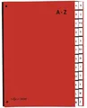 PAGNA Pultordner Color DIN A4 A-Z 24 Fächer rot