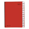 Pagna Pultordner Color (Pultmappe, 24 Fächer, A-Z) rot rot A-Z Single