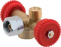 Doppelabzweigventil 09-706 R1/4" lks. GOK