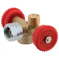 GOK Doppelabzweigventil 09-706 R1/4" links (und Abzweigventil Zubehör 706-00-)