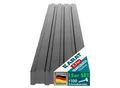 Karat homeliving Trapezblech Wand- & Dachverkleidung Profilblech Dunkelgrau 15 Stück