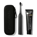 Wondersmile Schallzahnbürste PRO Bundle - Testsieger 2026 - Elektrische Zahnbürste im Set (Travel Care Bundle, Ultimate Black)
