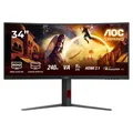 AOC CU34G4Z, Gaming-Monitor, (WQHD, Fast-VA, Curved, USB-Hub, HDR)