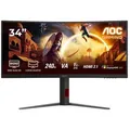 AOC CU34G4Z Gaming-LED-Monitor (3440 x 1440, 1 ms Reaktionszeit, 240 Hz, Fast VA)