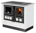 JUSTUS Holzherd Küchenherd Rustico 90 2.0 weiß links 7kW