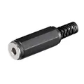 Klinke Kupplung Buchse weiblich 3,5mm Stereo Audio Kopfhörer Stecker Lötversion