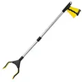 Blosta Greifzange Greifer Gelb faltbar 81/42cm Greifer für Senioren, Müllgreifer