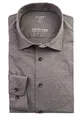 OLYMP Luxor modern fit Hemd Langarm Jersey Stretch mittelbraun Größe 39