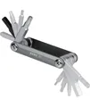 Topeak Nano 11 Werkzeug aus Aluminium und Stahl in der Farbe Schwarz Innensechskant-Schlüssel: 2/2,5/3/4/5/6/8 mm Größe: 6x2,7x1 cm, 15411002