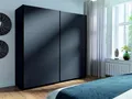 Kleiderschrank HOME AFFAIRE "Fresno Wäscheschrank mit 5 Einlegeböden und Kleiderstange", grau (graphit), B:200,6cm H:207cm T:61,5cm