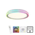 LED Deckenlampe 48,5cm rund weiß dimmbar Sidelight Farbspiel CCT LED Panel hell