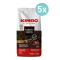 5x1kg Kimbo - Espresso Napoli ganze Kaffeebohnen | Siebträger| Mondo Barista|
