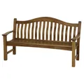 GARDAMO Bank "Dublin", Holz, 3-Sitzer, BxHxT: 161 x 89 x 67 cm - beige