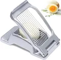 Egg Slicer Cutter Edelstahl Eierschneider Eierteiler Eierharfe Eieraufschläger