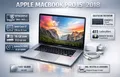 Apple MacBook Pro -  A1990- 2018- 15" i7 - 16GB - 512GB Pro 560X Touchbar Laptop