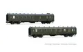 Electrotren 2-tlg. Set Reisezugwagen 5000, 1 x BBD4 Gepäckwagen + 1 x AAR Barwag
