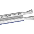 Oehlbach Silverline SP-40 - Stereo HI-FI Lautsprecherkabel - Boxenkabel mit SPOFC (versilbertes Kupfer) 2x4mm² - Mini Spule Lautsprecher Kabel - 6m