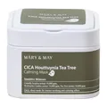 Mary&May CICA Houttuynia Tea Tree Calming Mask – Tägliche Pull-Out Sheet Mask für sofortige Beruhigung & Feuchtigkeit – Koreanische Hautpflege, Hypoallergen & Tierversuchsfrei, 30 Stück