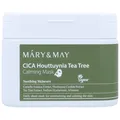 Mary&May CICA Houttuynia Tea Tree Calming Mask, 30 Stück - Beruhigende Gesichtsm