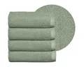 BEAUTEX Handtuch-Set Premium Frottier Sets Made in Europe, 100% Baumwolle 550g/m², Oeko-TEX Zertifiziert (Set: 4 Gästetücher - 30x50 cm in Eisberg-grün)