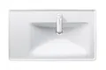 Duravit D-Neo Möbelwaschtisch, Becken rechts, 800x480mm, 1 Hahnloch, mit
