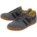 Gola Harrier Suede-Leder shadowgrau/schwarz/gelb Herren Sneaker grau 45 EU