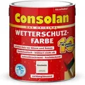 Wetterschutzfarbe, Kieselweiß, 2,5 L - Consolan