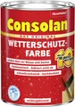 Consolan Wetterschutz-Farbe 2,5 L kieselweiss