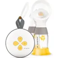 Medela Elektrische Doppelmilchpumpe SWING MAXI Milchpumpe mit 6 Abpumpvorgänge