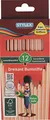 Stylex 26005 Dreikant Buntstifte, Natur FSC Holz, 12-er Set, 12 Stück (1er Pack)