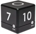 TFA Dostmann Eieruhr TFA Dostmann Timer Cube Timer Schwarz digital