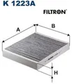 FILTRON K1223A Filter für Innenraumluft Innenraumfilter Filter Innenraum