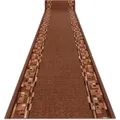 Läufer Antirutsch Bombay Braun 100cm Brown 100x440 Cm