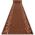 rugsX Läufer, Braun, Textil, Rechteckig, 100x440 cm, Teppiche & Böden, Teppiche, Teppichläufer