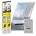 EASYmaxx Moskitonetz für Dachfenster Insektenschutz Netz Fliegen Gitter Rahmen