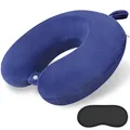 Travel Pillow Neck Pillow for Airplanes Memory Foam Neck Pillow for Traveling...