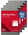WD Red Plus 4er Set WD60EFPX 24TB - 4x6 TB 5400 rpm 256 MB 3,5 Zoll SATA 6 Gb...