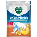 Wick Icetea Pfirsich Bonbons ohne Zucker