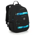 Studentenrucksack Black and Blue Topgal VIKI 25037 - Schwarz